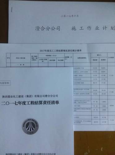 澄合分公司“清單式”管理助推各項(xiàng)工作落實(shí)