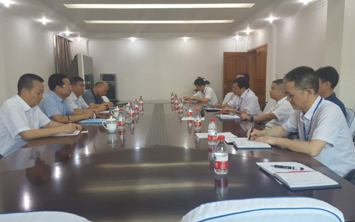 陜煤建設(shè)與中國電建重慶公司 關(guān)于塔吉克斯坦項目進行業(yè)務對接
