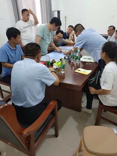 咸陽分公司承建的玉桂園住宅小區(qū)4#、5#樓順利通過分戶驗(yàn)收