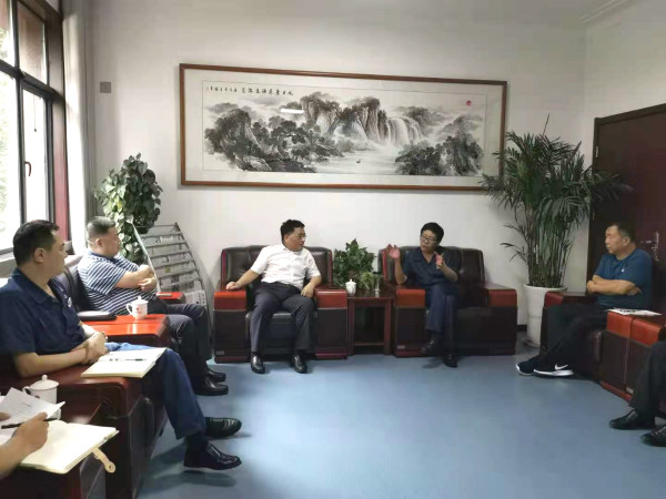 王明智、王寧赴陜鋼集團(tuán)龍鋼公司座談交流