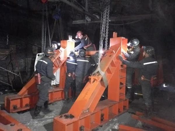 陜煤建設(shè)韓城分公司安裝四項目部：時下，全員沖鋒搶工期