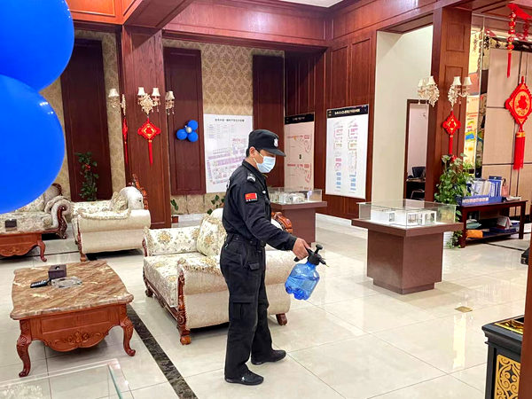 建設(shè)集團(tuán)大秦置業(yè)公司：嚴(yán)把防疫“第一線”，常態(tài)化管控不放松