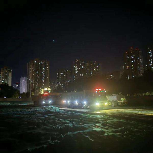 陜煤建設(shè)新城公司：不舍晝夜“沖”進度，爭分奪秒“搶”工期