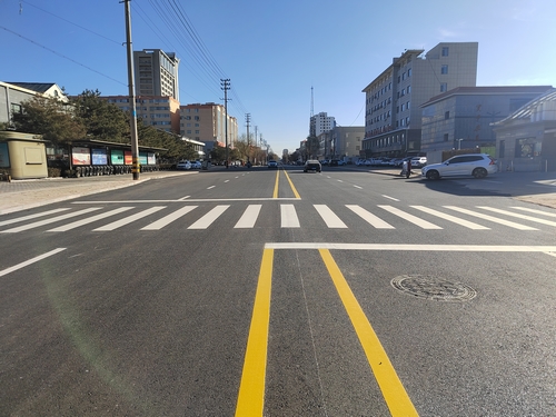 陜煤建設承建的上郡北路順利通車！