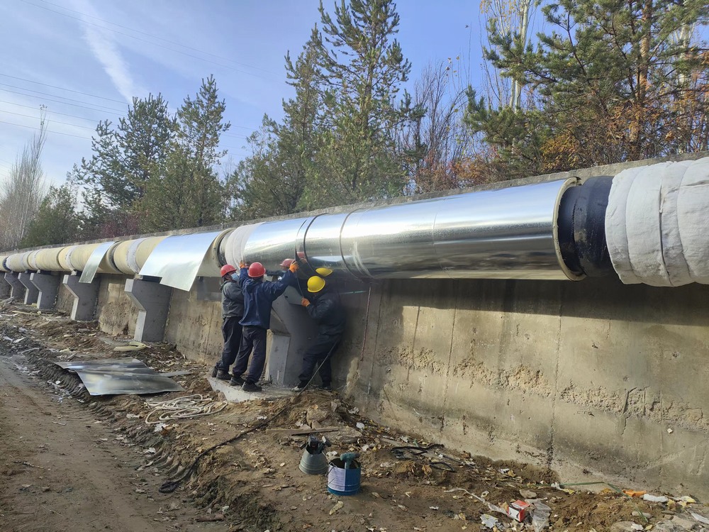陜煤建設(shè)路橋分公司神木中水綜合利用項目多力合圍，鑄就項目建設(shè)好口碑