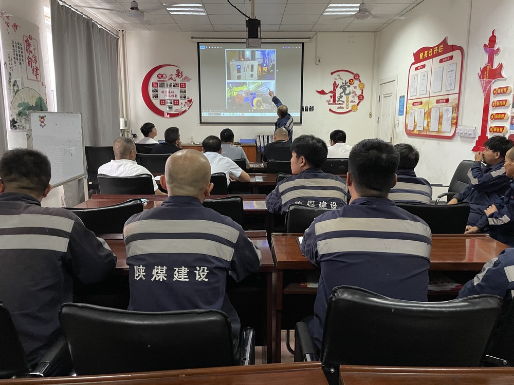 陜煤建設(shè)洗選煤運(yùn)營(yíng)公司檸條塔運(yùn)營(yíng)項(xiàng)目部：安全生產(chǎn)常抓不懈，手指口述挖掘潛能